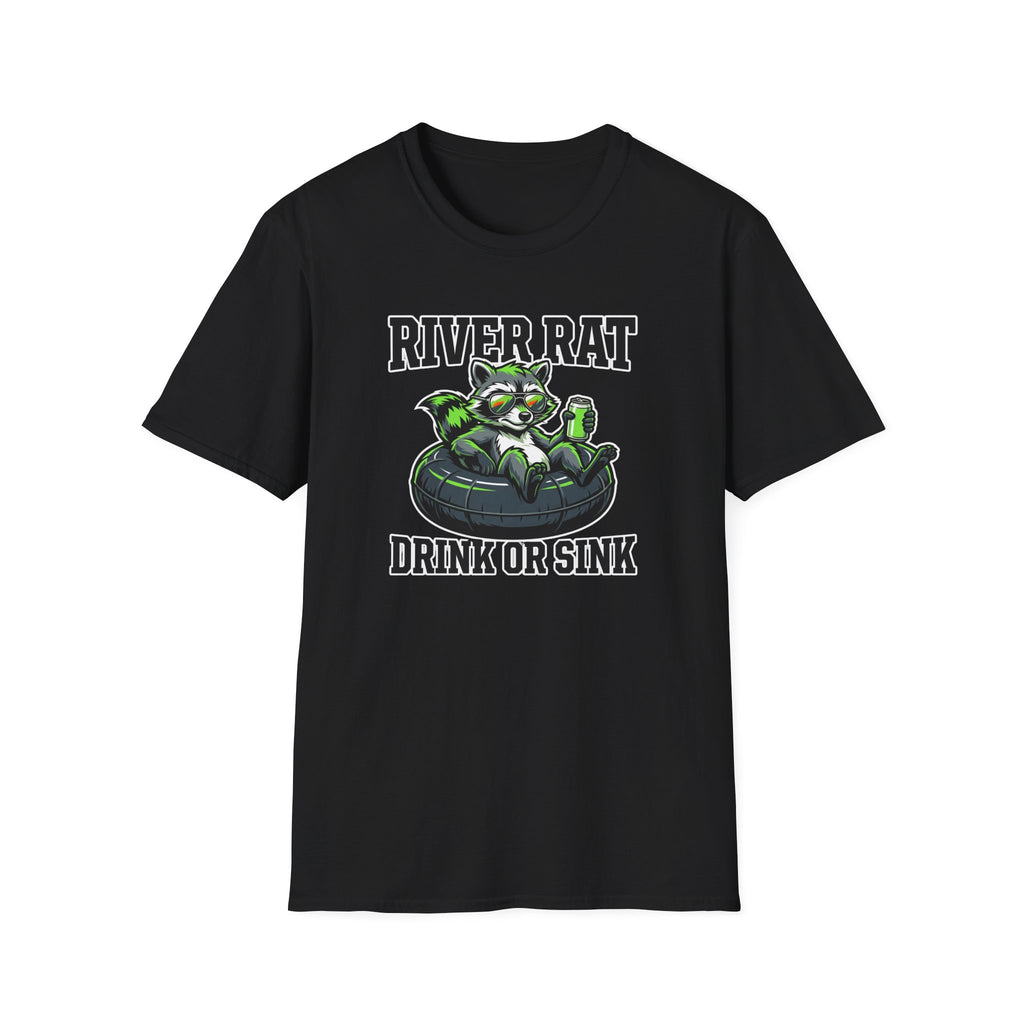 River Rat Drink or Sink Graphic T-Shirt