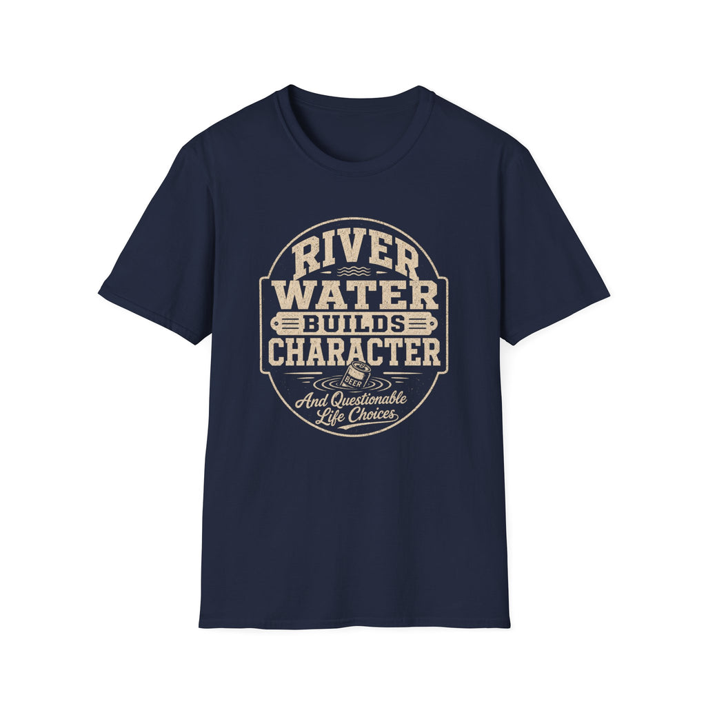River Water Builds Character Graphic T-Shirt