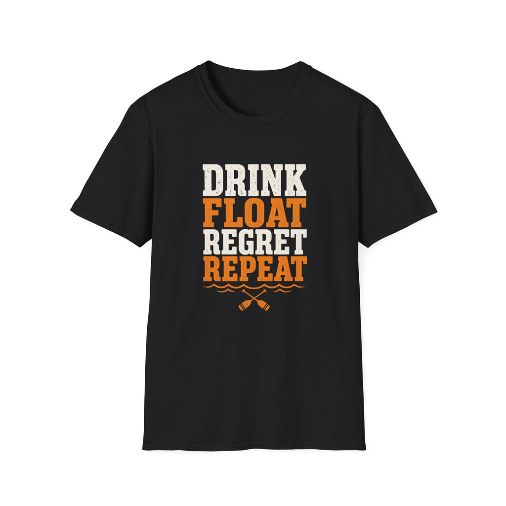 Drink Float Regret Repeat 2 Graphic T-Shirt