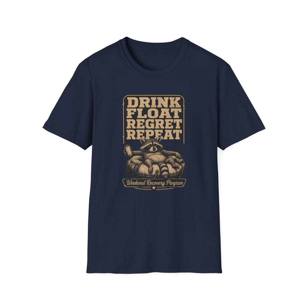Drink Float Regret Repeat Graphic T-Shirt