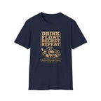 Drink Float Regret Repeat Graphic T-Shirt