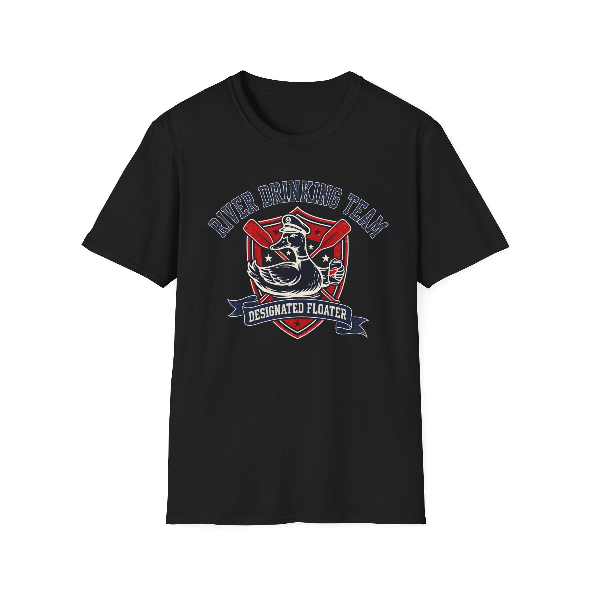 River Drinking Team Graphic T-Shirt