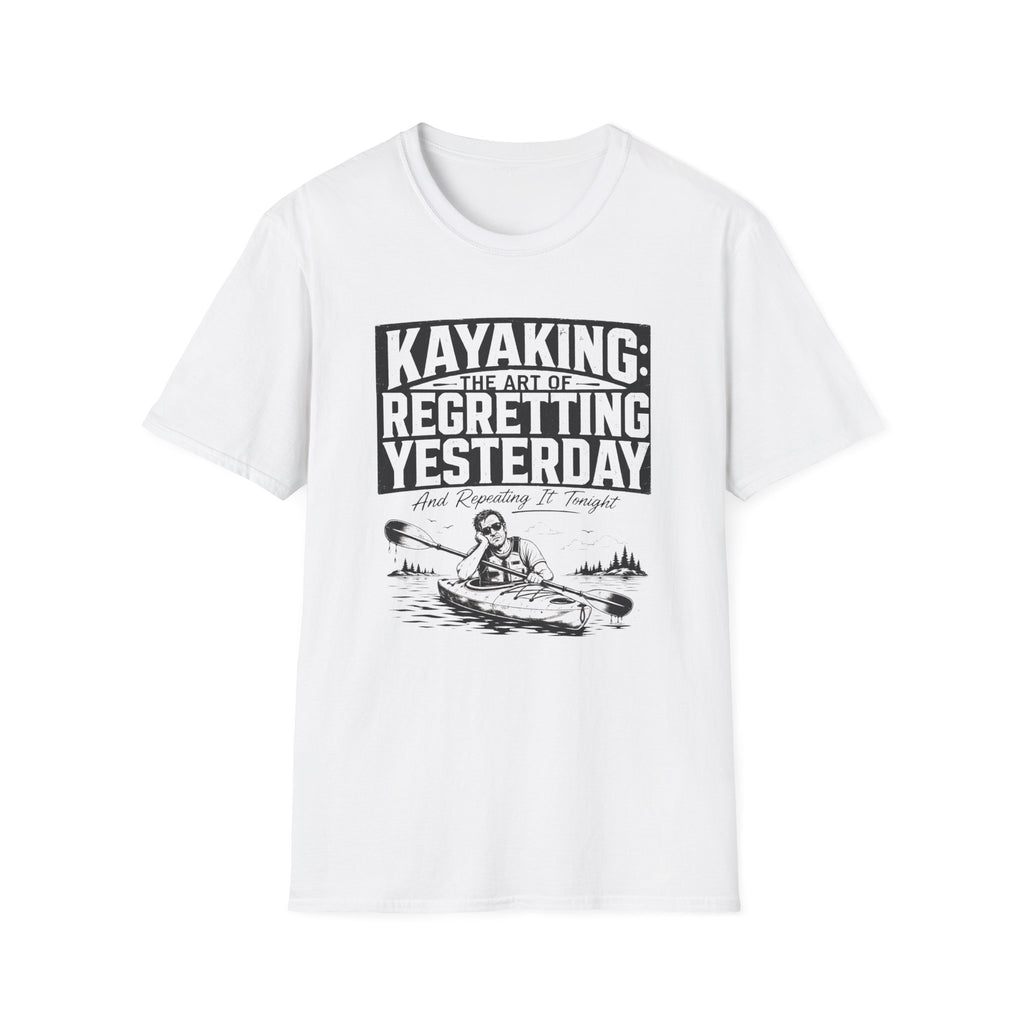 Kayaking Regretting Yesterday Graphic T-Shirt