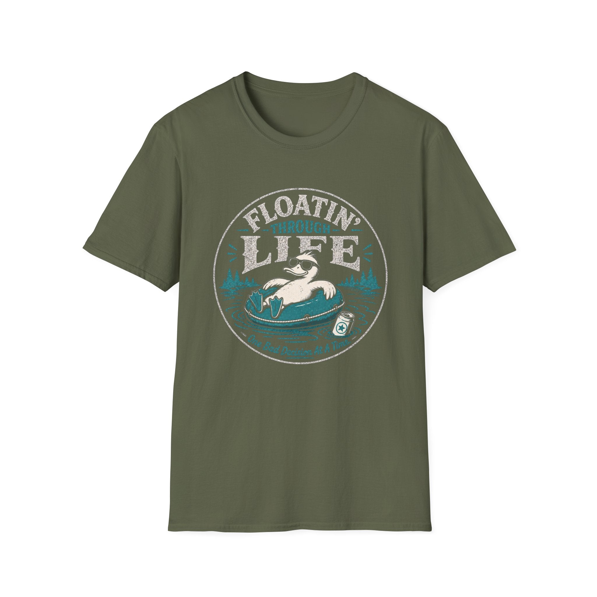 Floatin Through Life Graphic T-Shirt