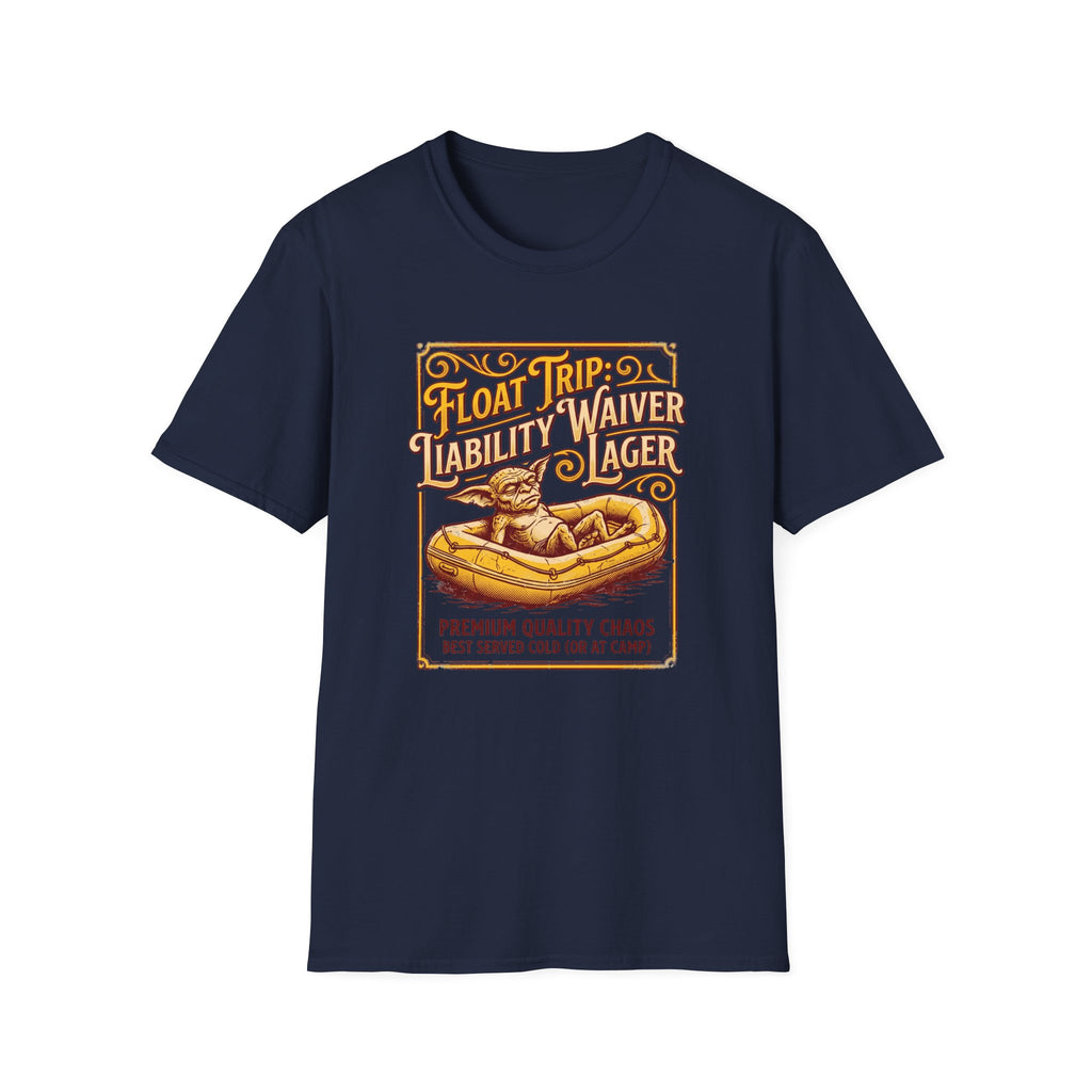Float Trip Liability Waiver Lager Graphic T-Shirt