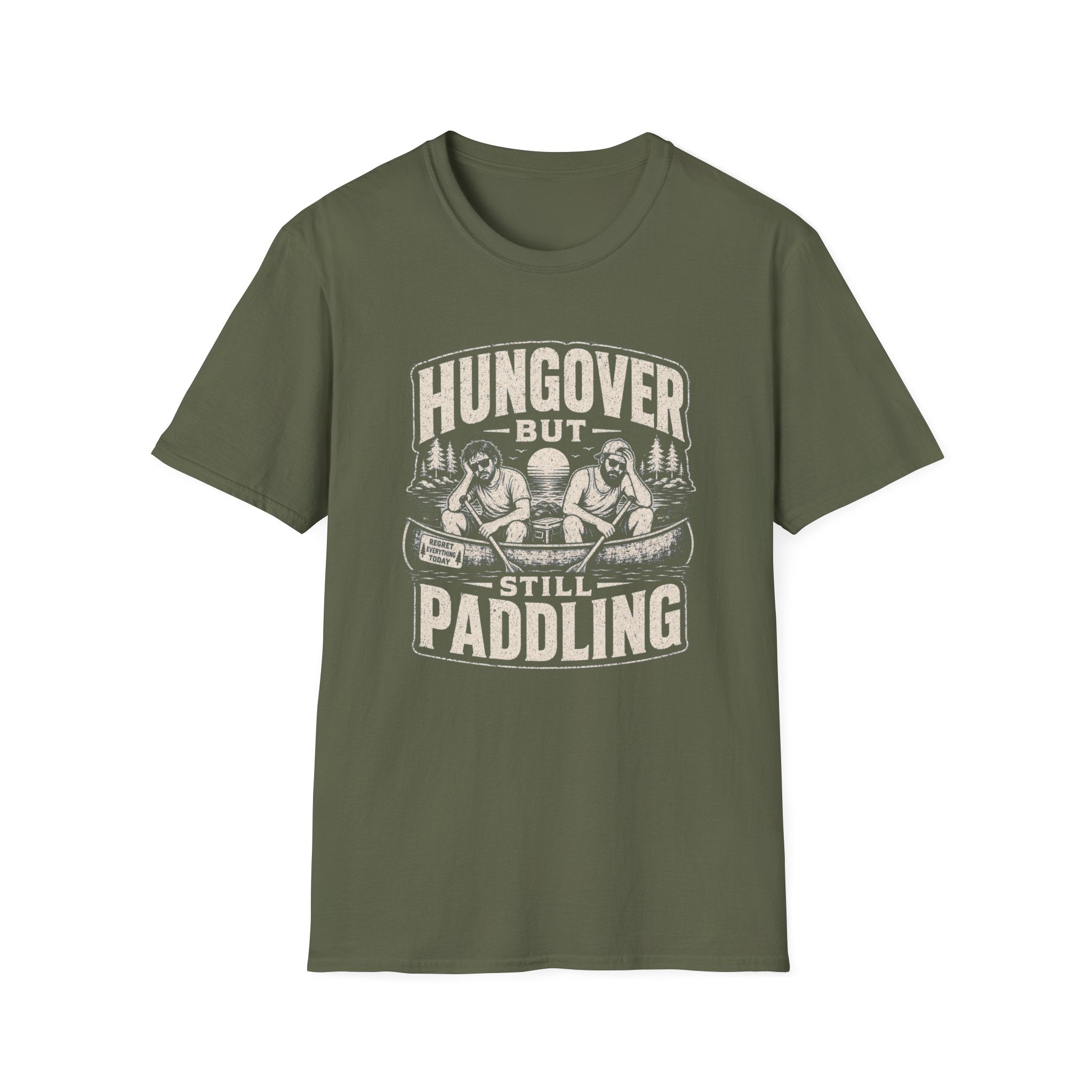 Hungover but Still Paddling Graphic T-Shirt