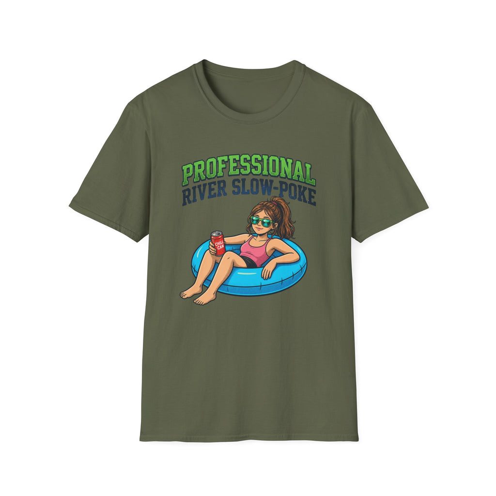 Professional River Slow Poke Little Chick Graphic T-Shirt