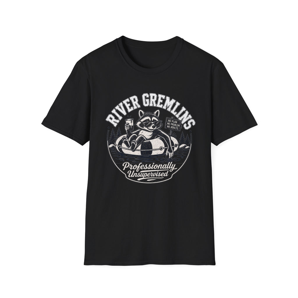 Professionally Unsupervised Graphic T-Shirt