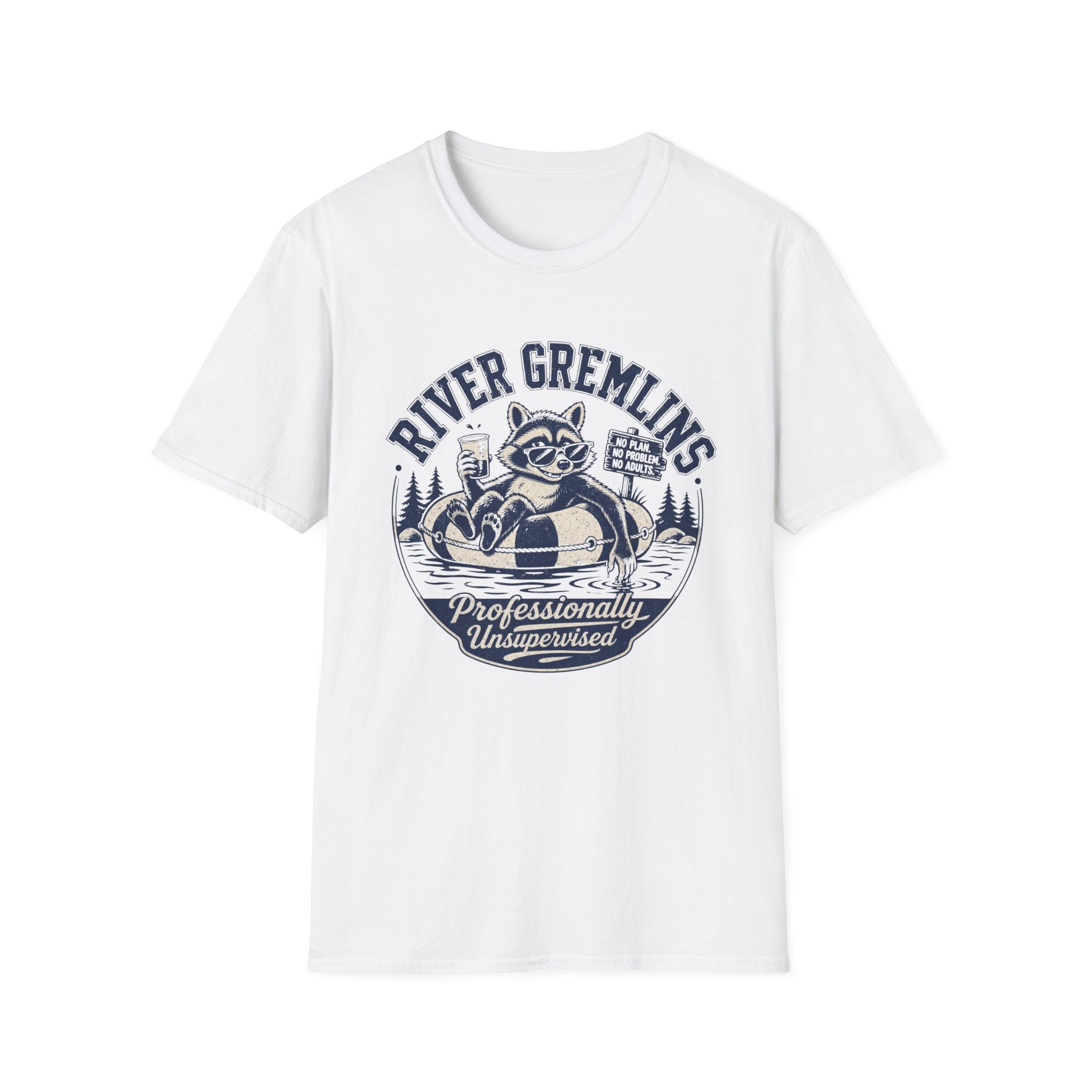 Professionally Unsupervised Graphic T-Shirt