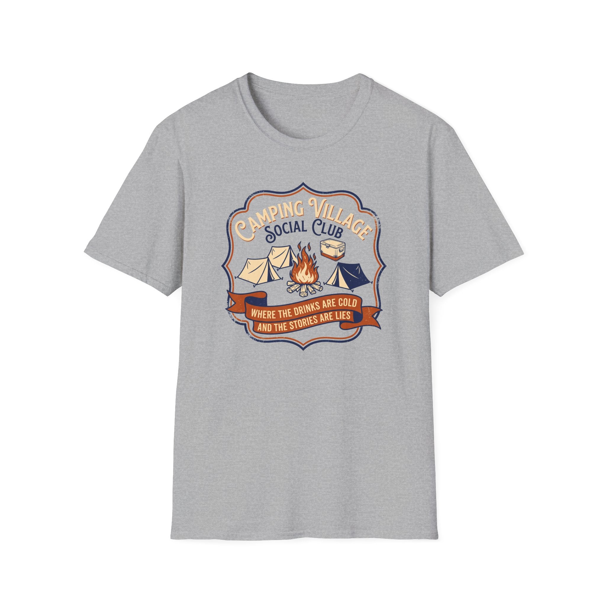 Camping Village Graphic T-Shirt