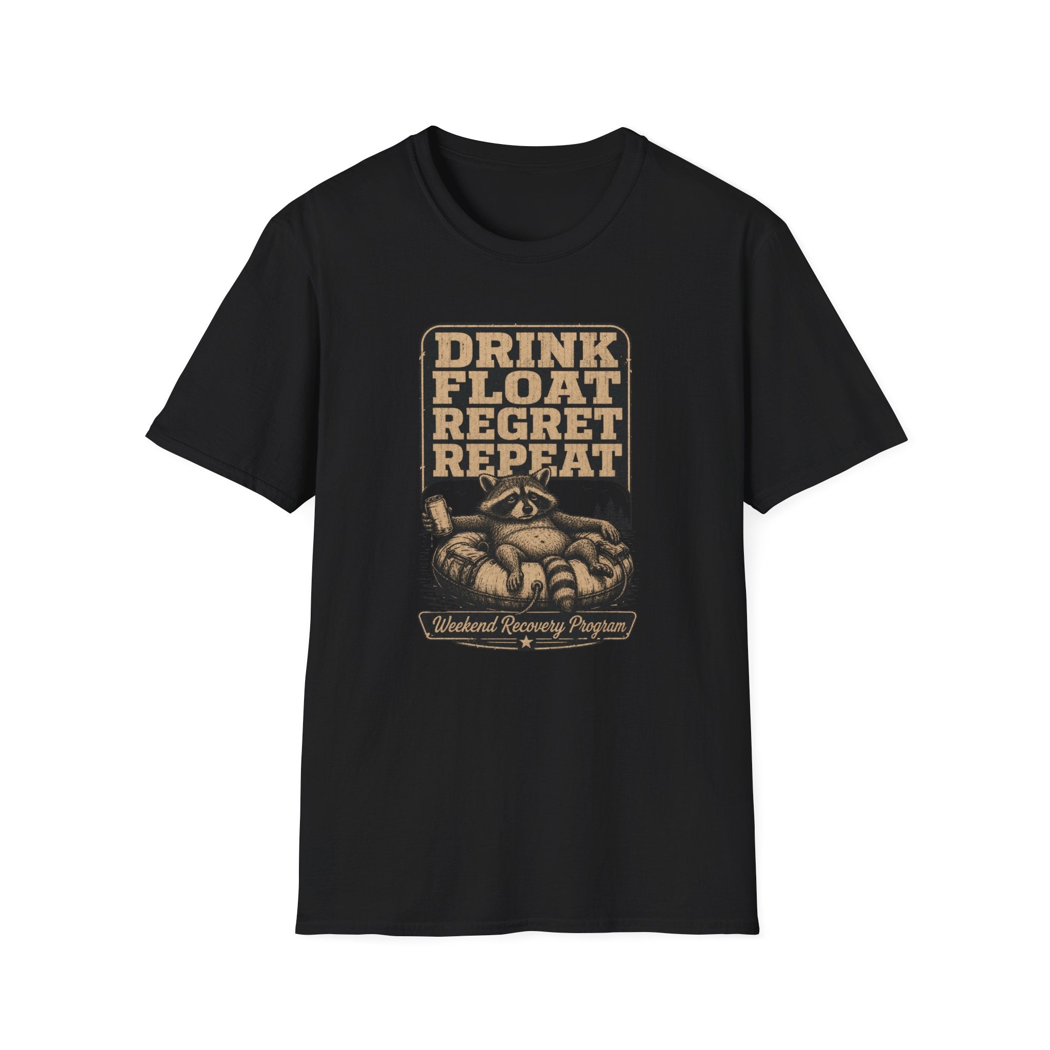Drink Float Regret Repeat Graphic T-Shirt