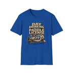 Day Drinking With a Paddle License Graphic T-Shirt