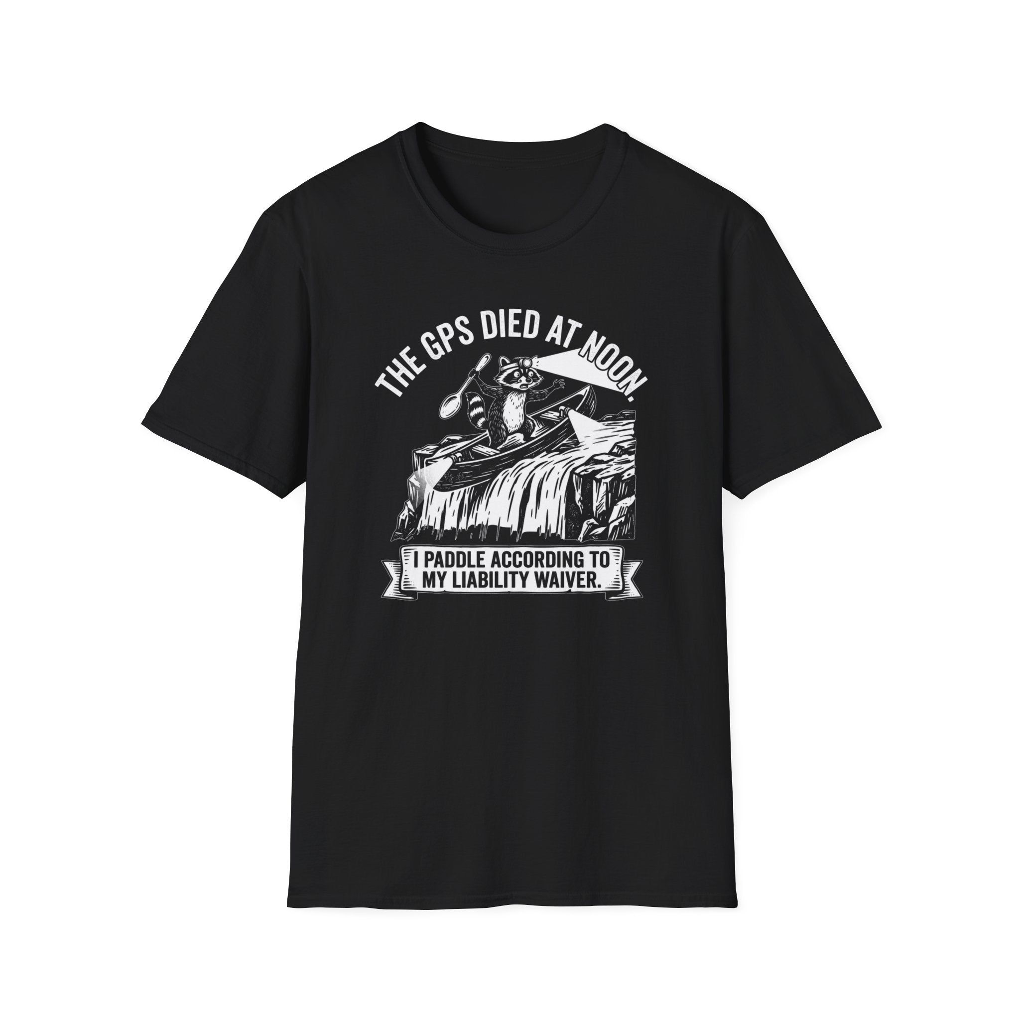 The GPS Died at Noon Graphic T-Shirt