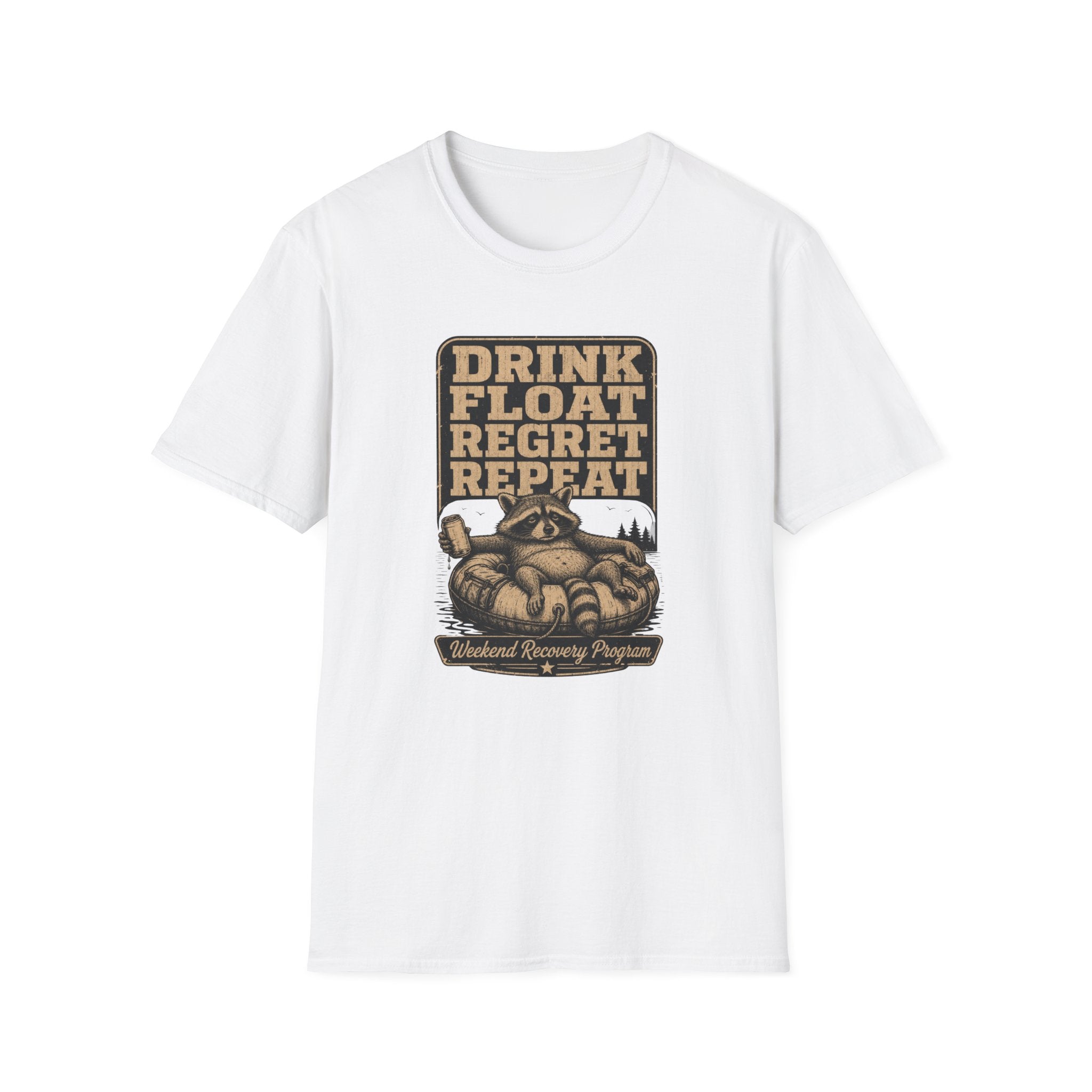 Drink Float Regret Repeat Graphic T-Shirt