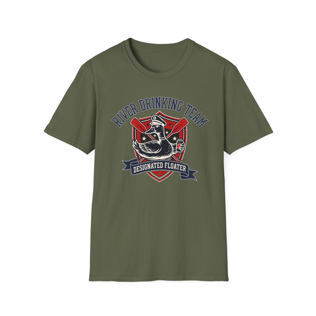 River Drinking Team Graphic T-Shirt