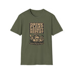 Drink Float Regret Repeat Graphic T-Shirt