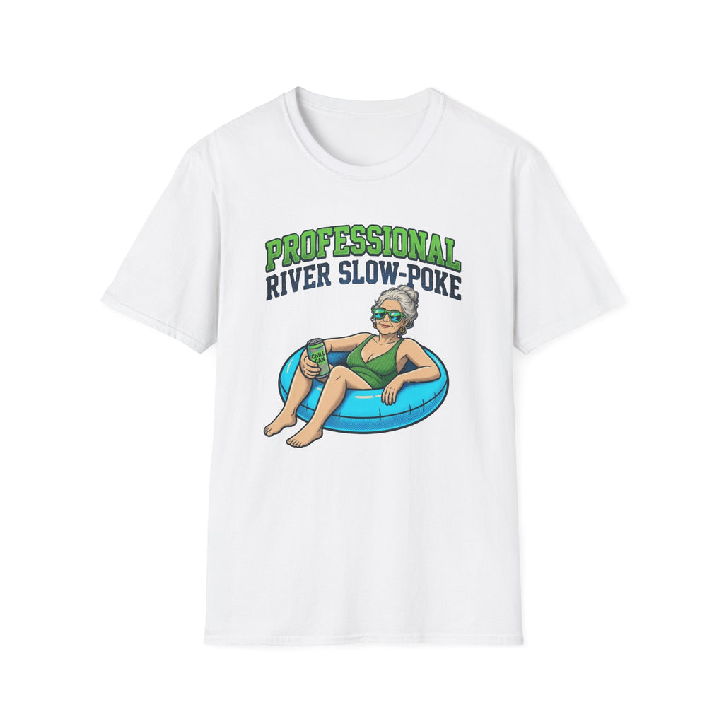Professional River Slow Poke Old Chick Graphic T-Shirt