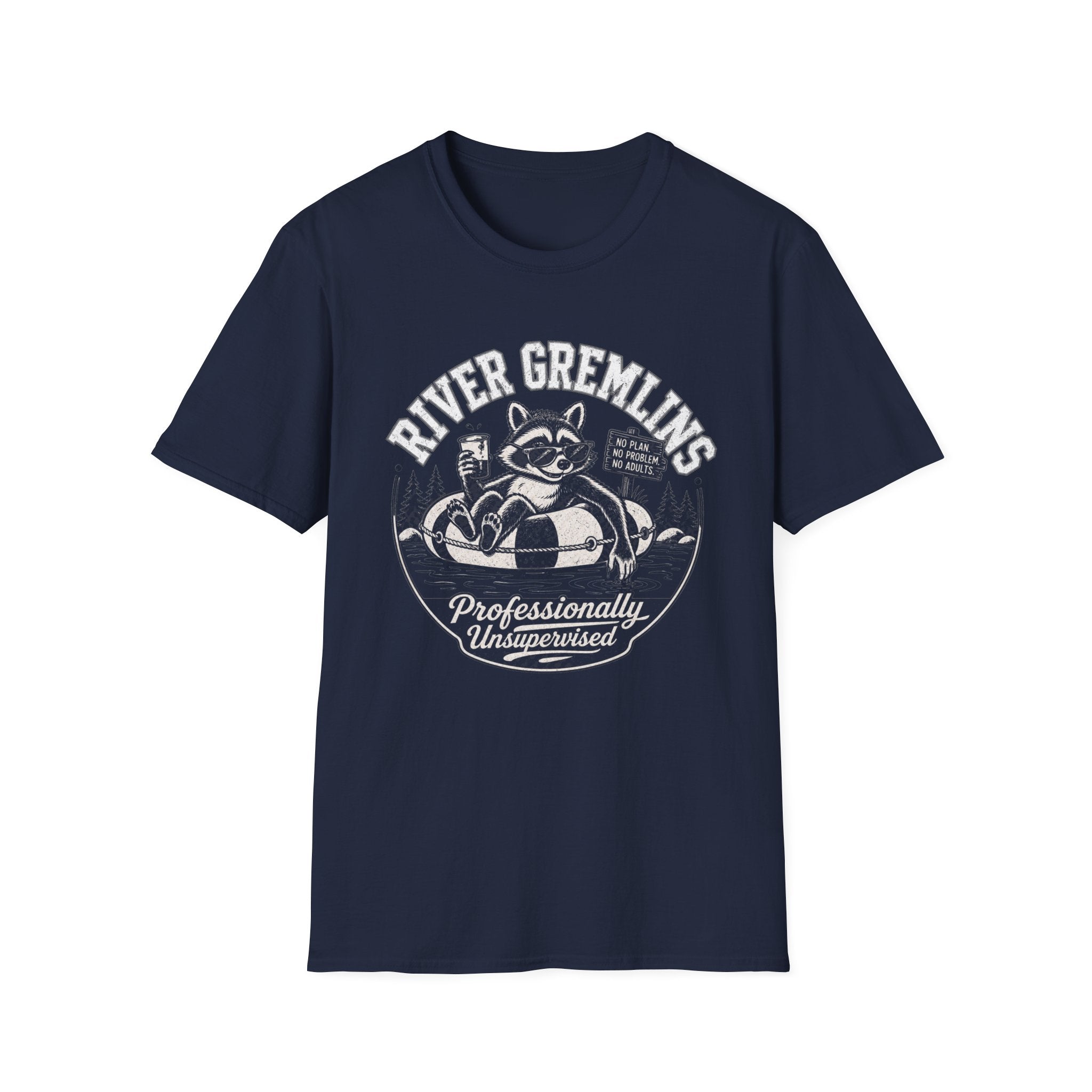 Professionally Unsupervised Graphic T-Shirt