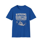 Kayaking Regretting Yesterday Graphic T-Shirt