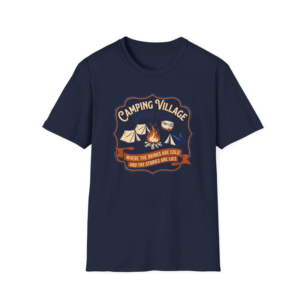 Camping Village Graphic T-Shirt