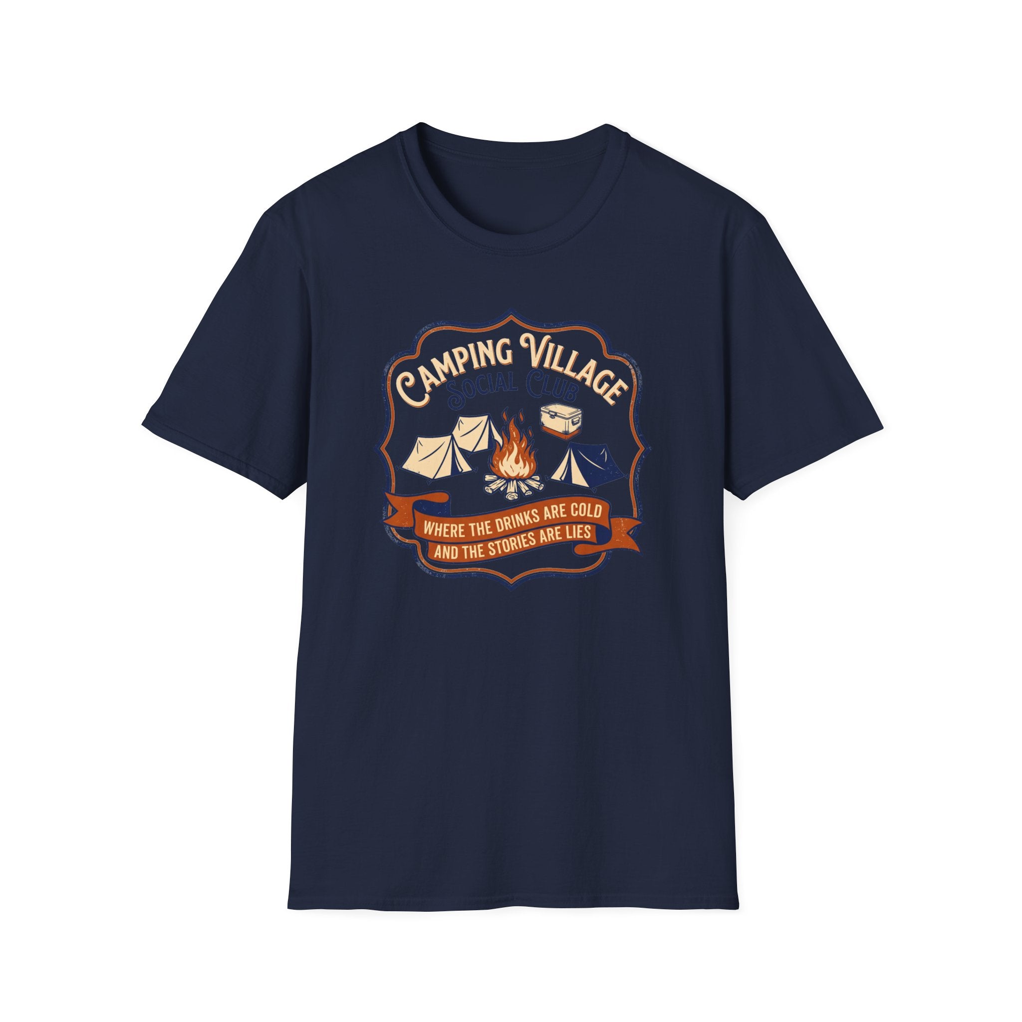 Camping Village Graphic T-Shirt