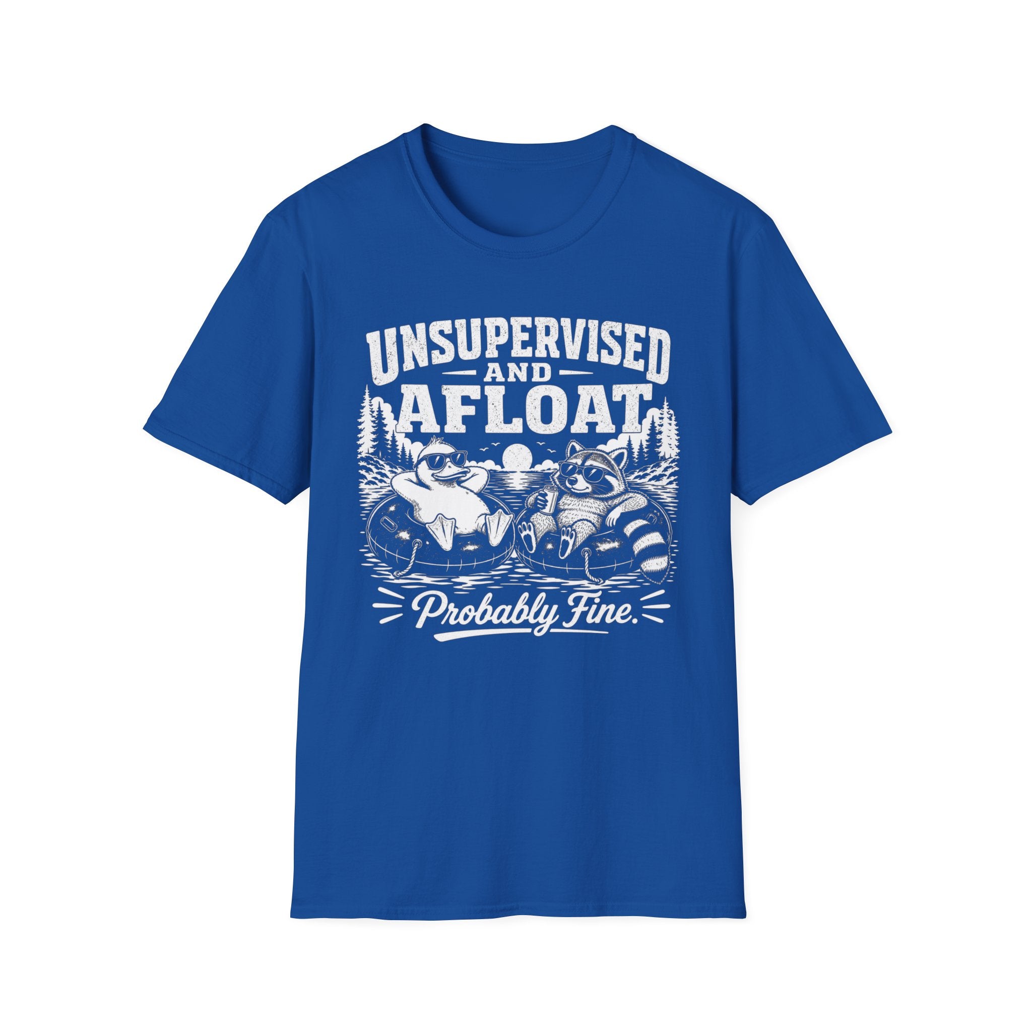 Unsupervised and Afloat Graphic T-Shirt