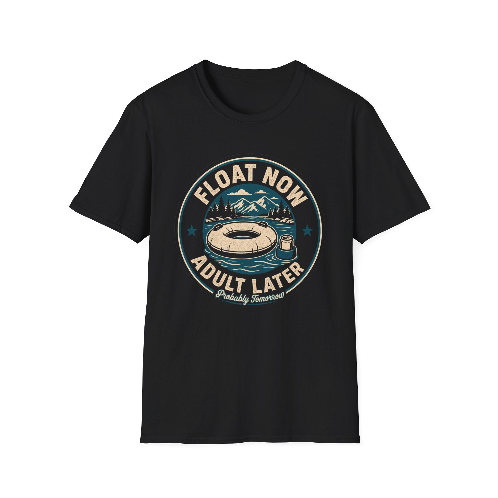 Float Now Adult Later Graphic T-Shirt