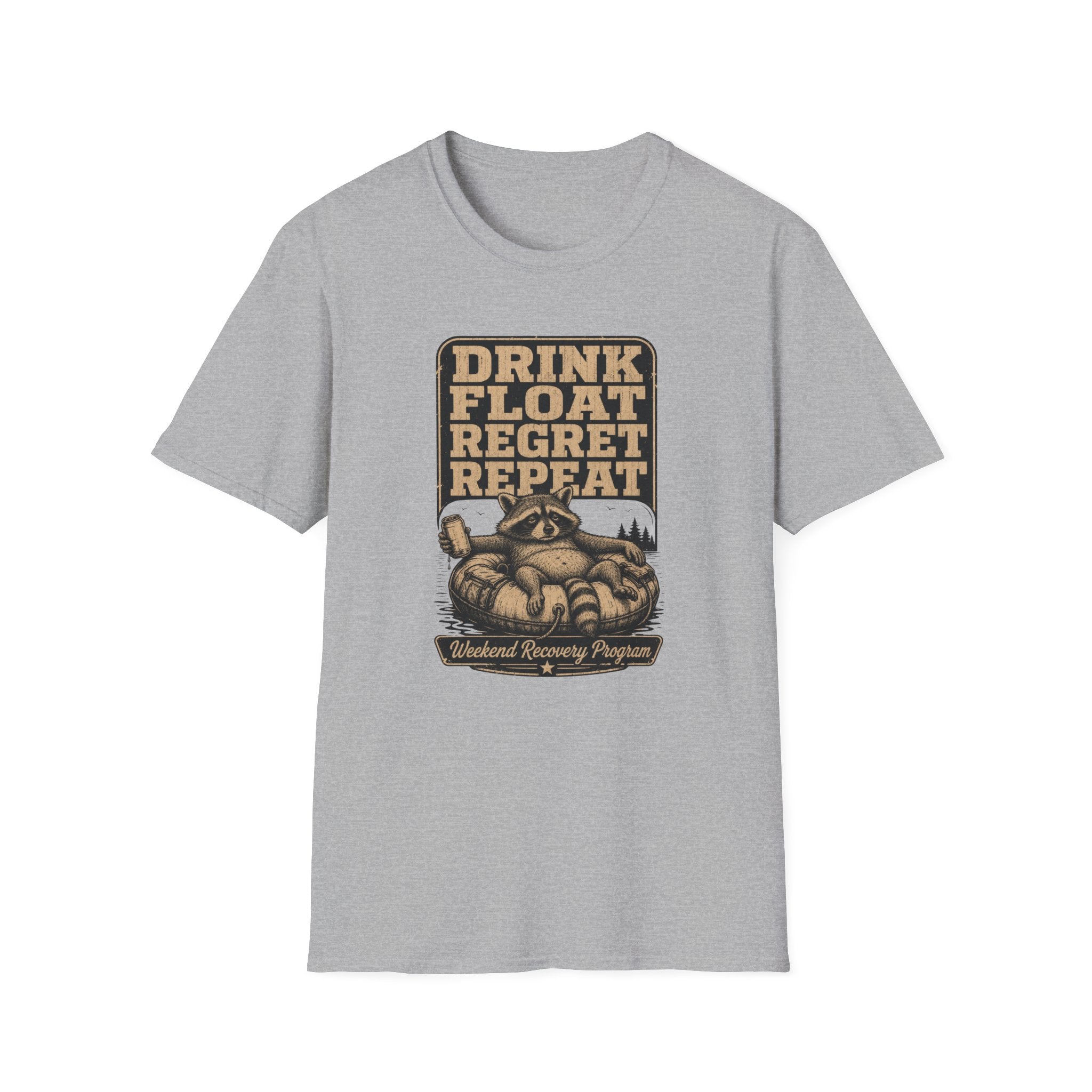 Drink Float Regret Repeat Graphic T-Shirt
