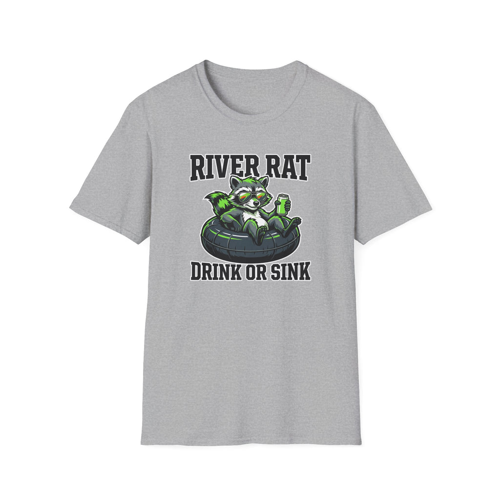 River Rat Drink or Sink Graphic T-Shirt