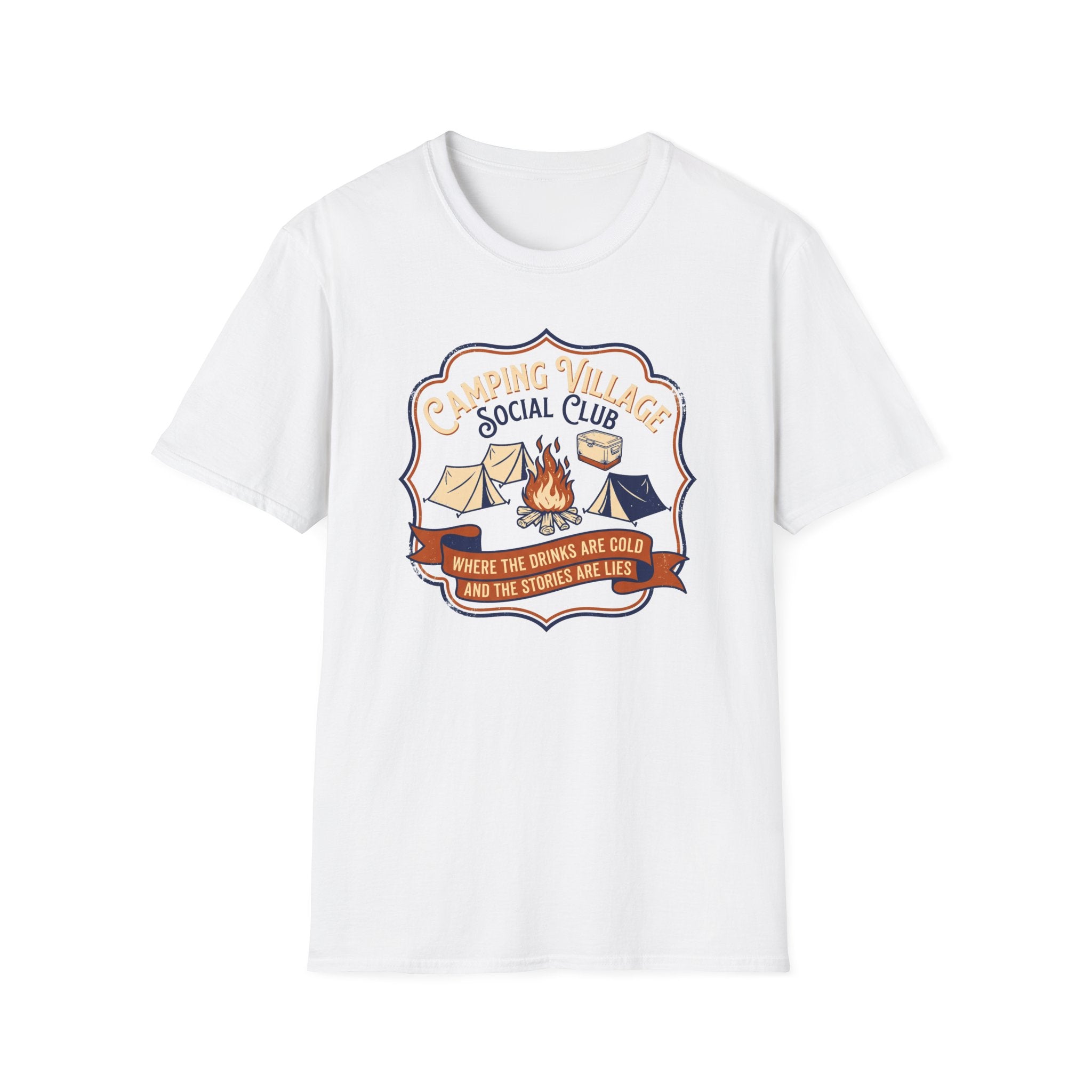 Camping Village Graphic T-Shirt
