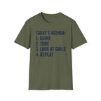 Todays Agenda Graphic T-Shirt