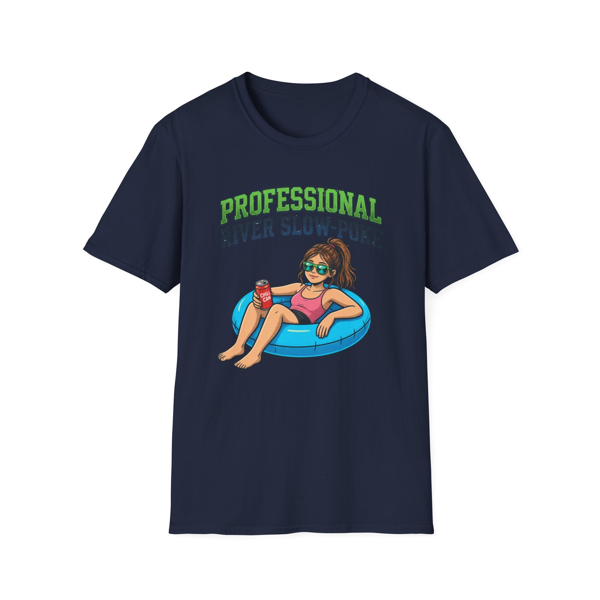 Professional River Slow Poke Little Chick Graphic T-Shirt