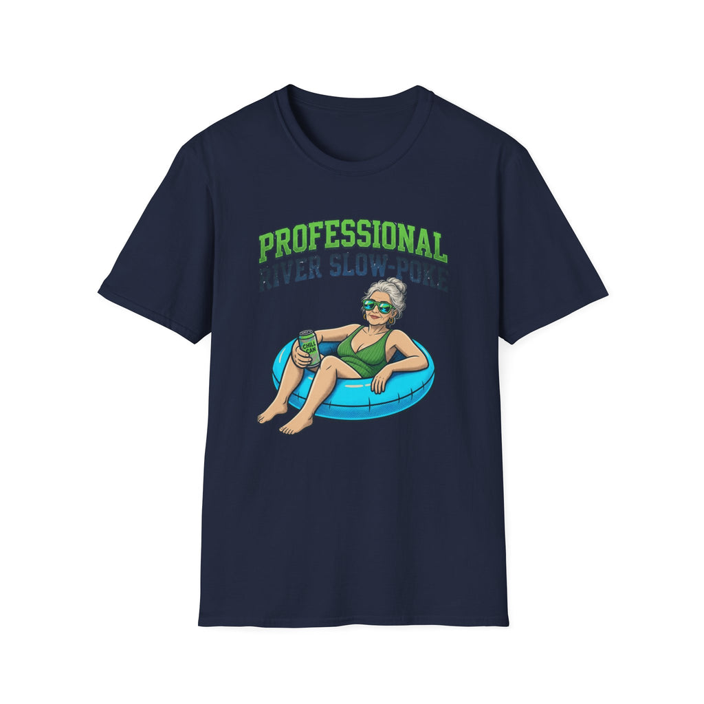 Professional River Slow Poke Old Chick Graphic T-Shirt