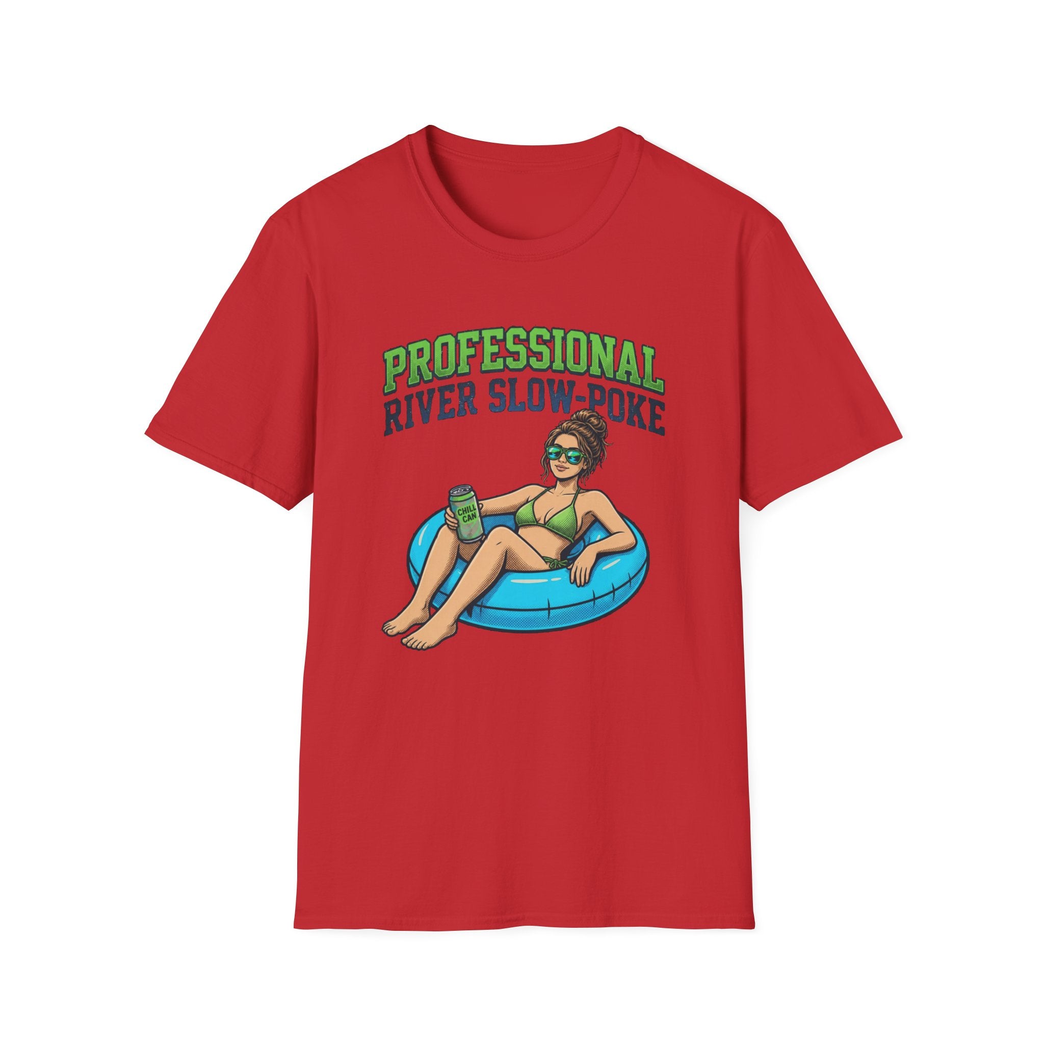 Professional River Slow Poke Young Chick Graphic T-Shirt