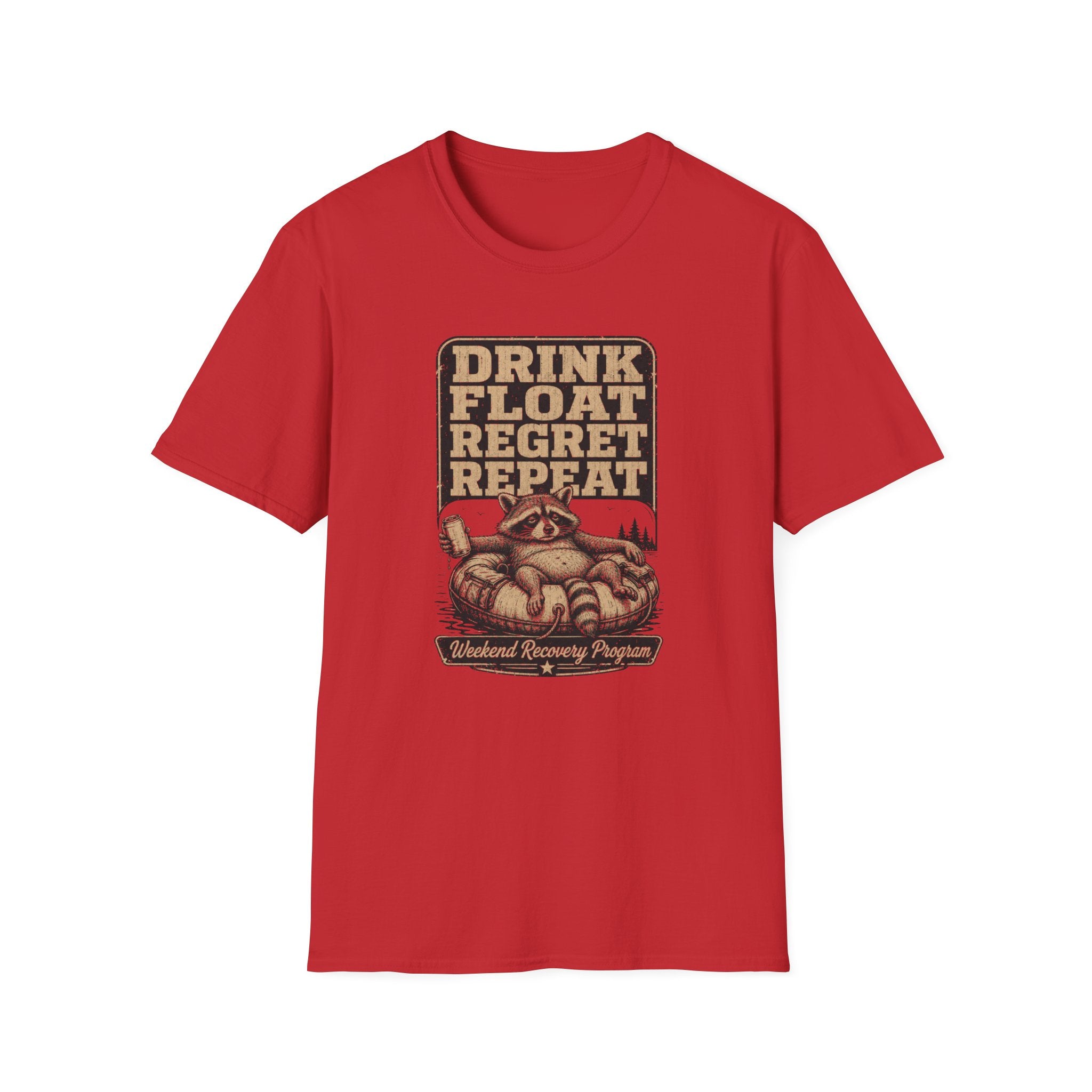 Drink Float Regret Repeat Graphic T-Shirt