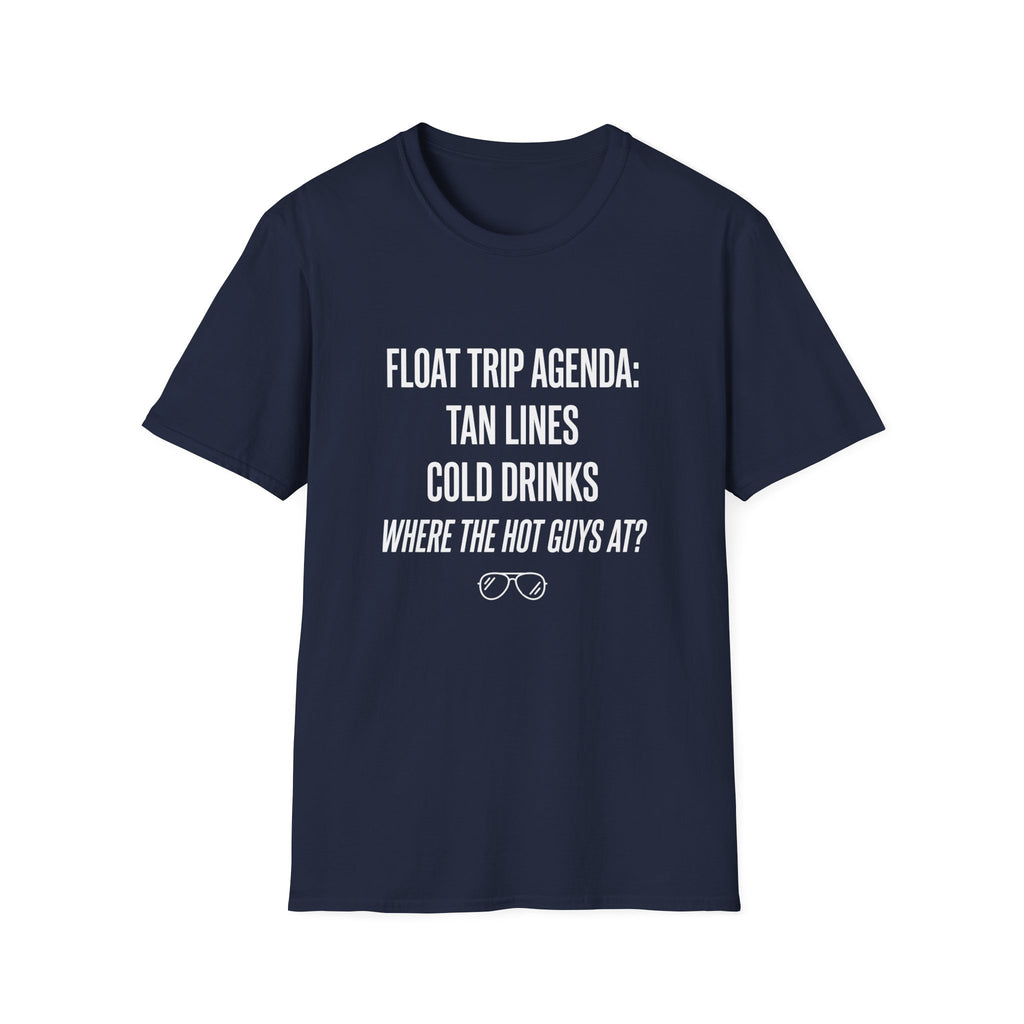 Float Trip Agenda Graphic T-Shirt
