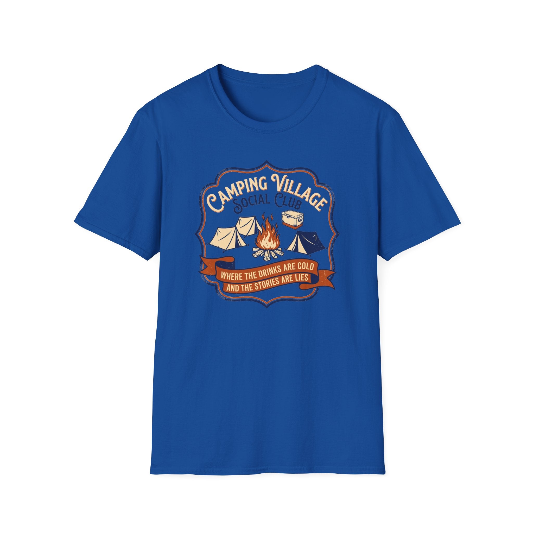 Camping Village Graphic T-Shirt
