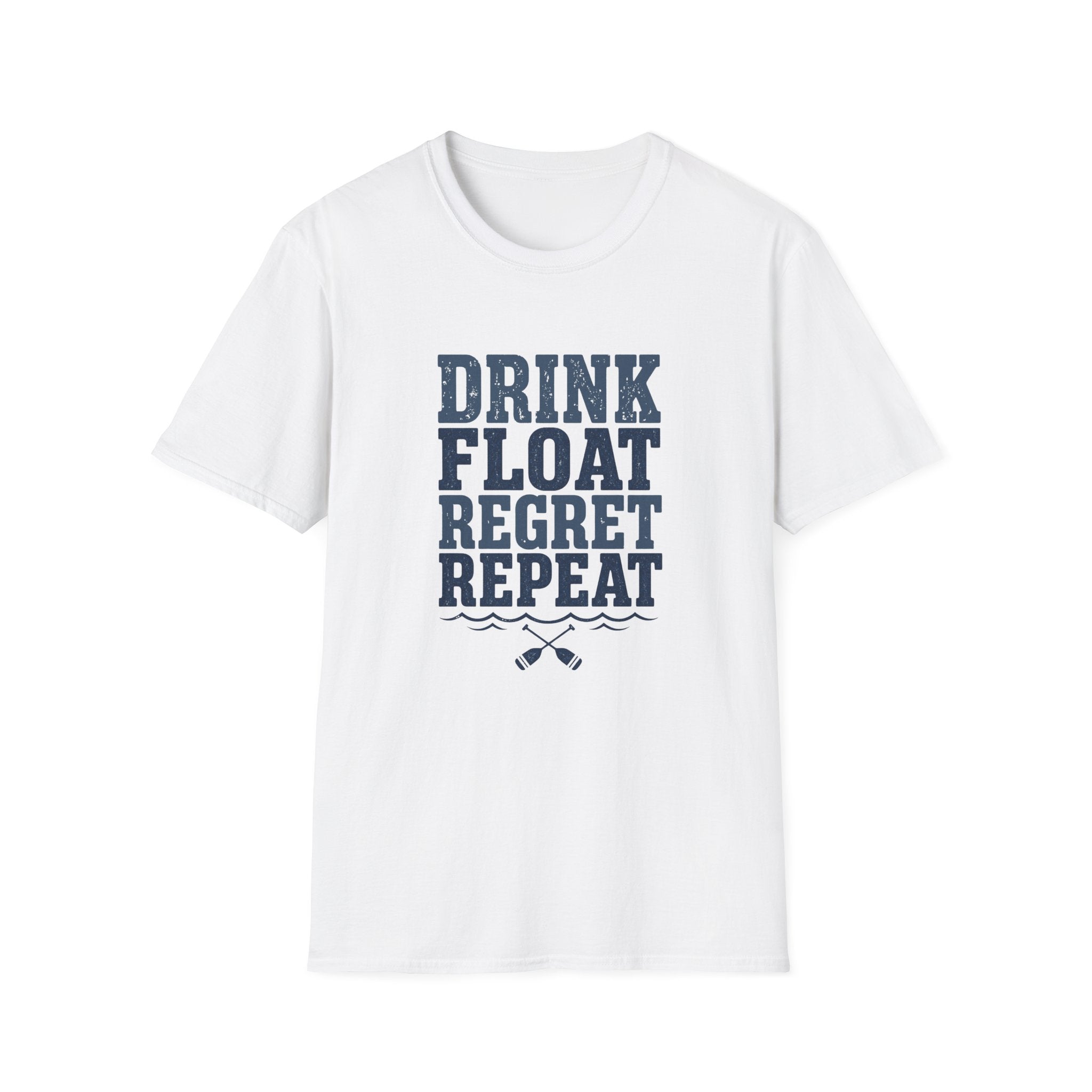Drink Float Regret Repeat 2 Graphic T-Shirt