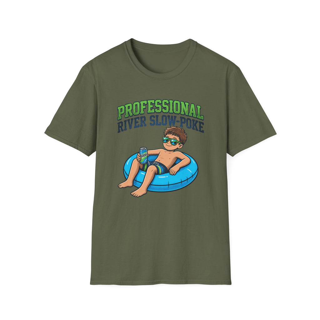 Professional River Slow Poke Little Dude Graphic T-Shirt