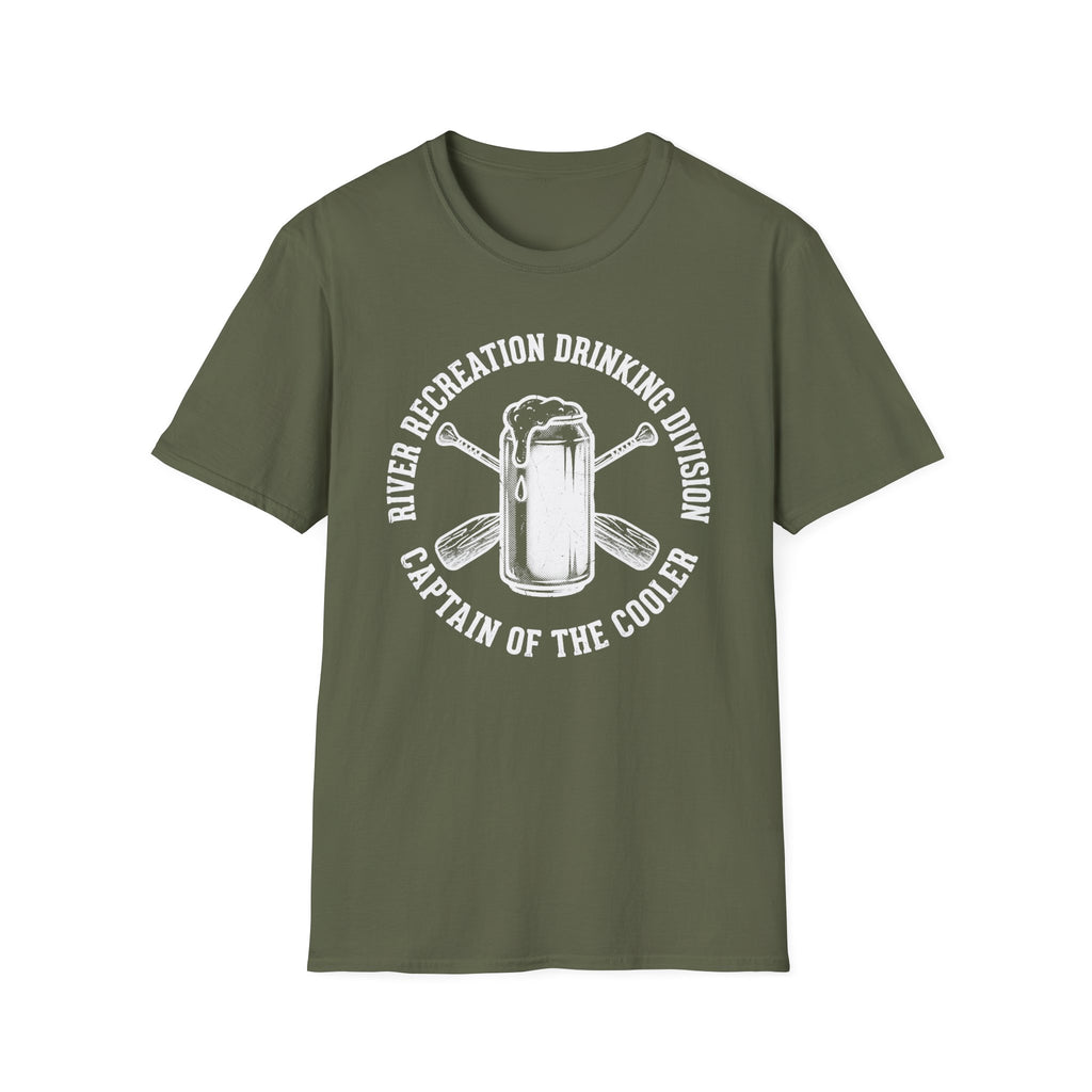 River Recreation Drinking Graphic T-Shirt