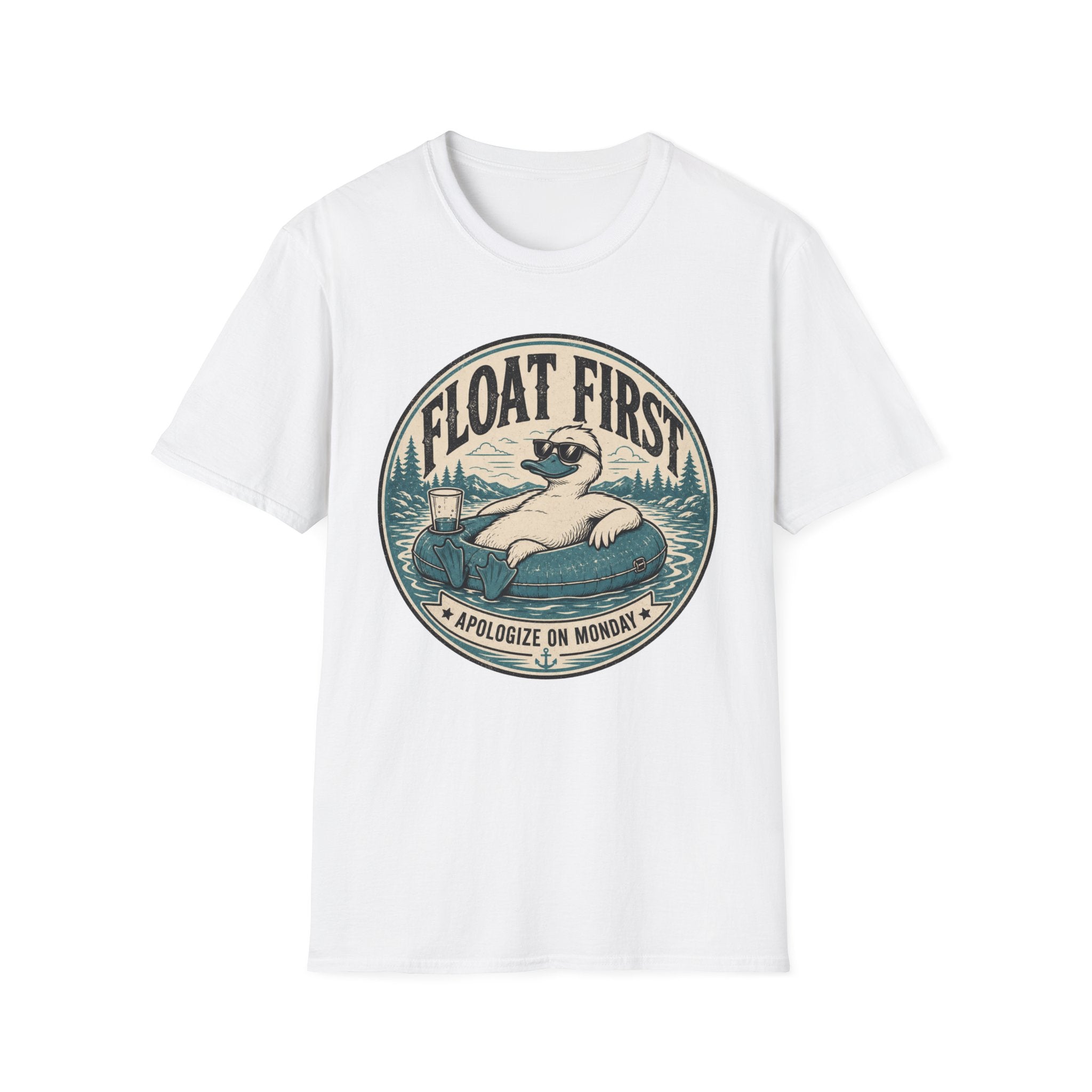 Float First Apologize Monday Graphic T-Shirt
