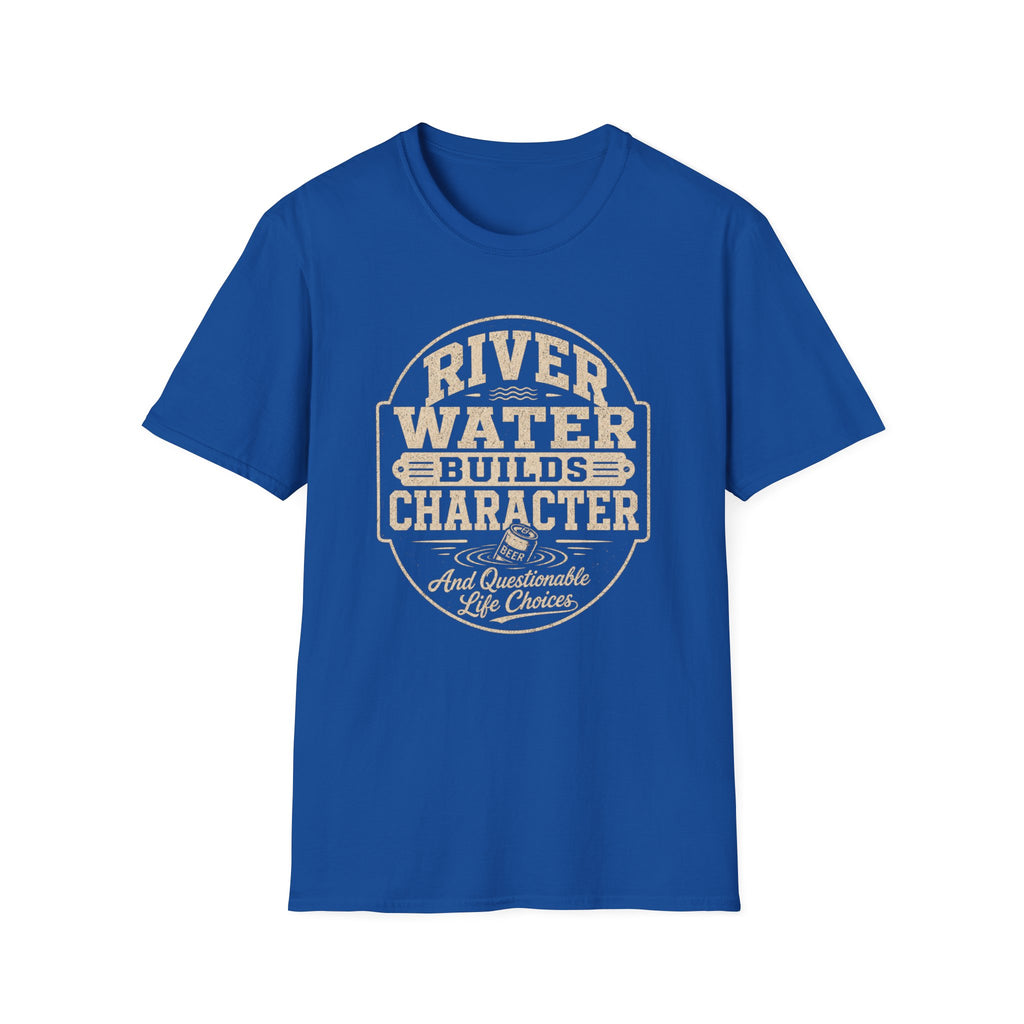 River Water Builds Character Graphic T-Shirt