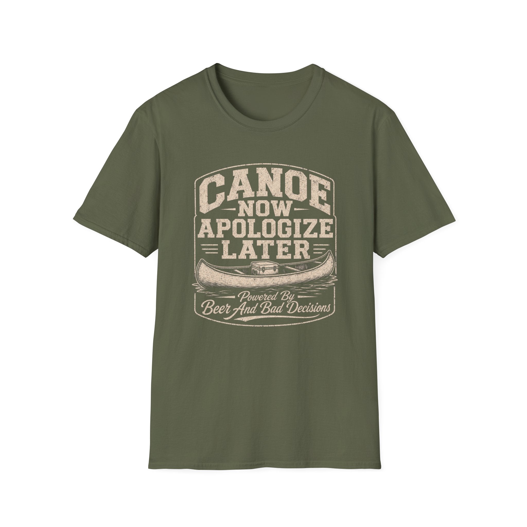 Canoe Now Apologize Later Graphic T-Shirt