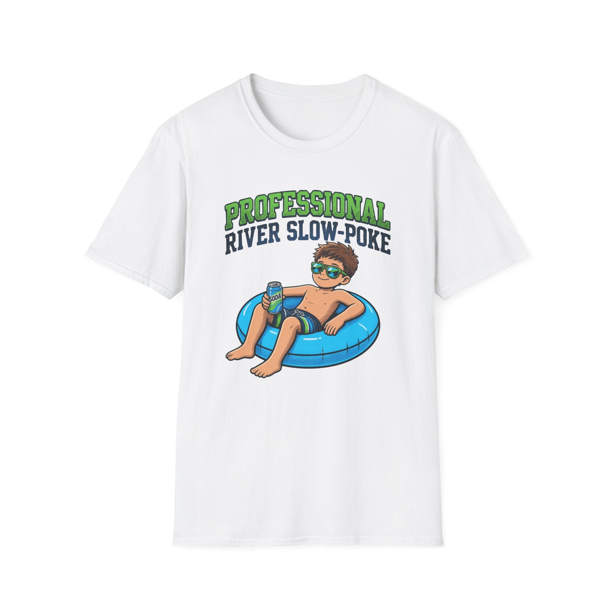 Professional River Slow Poke Little Dude Graphic T-Shirt
