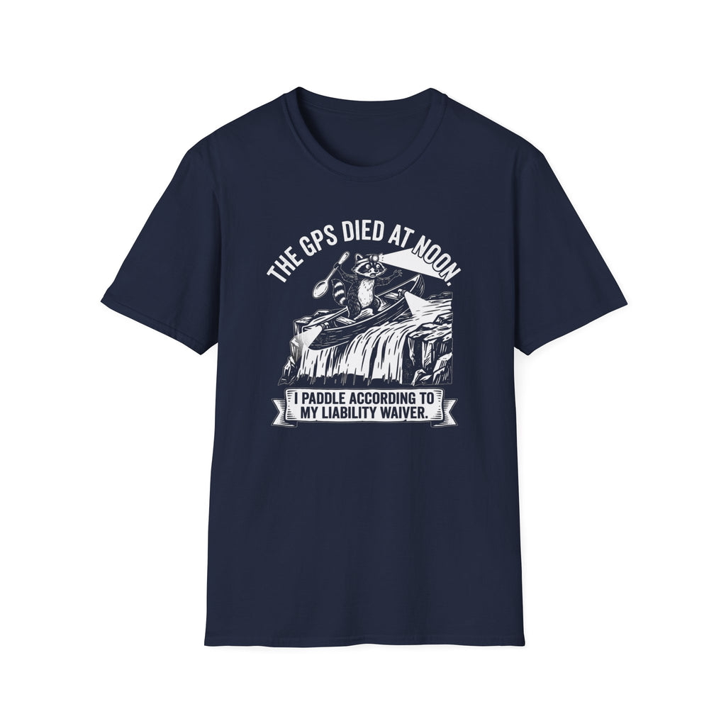 The GPS Died at Noon Graphic T-Shirt