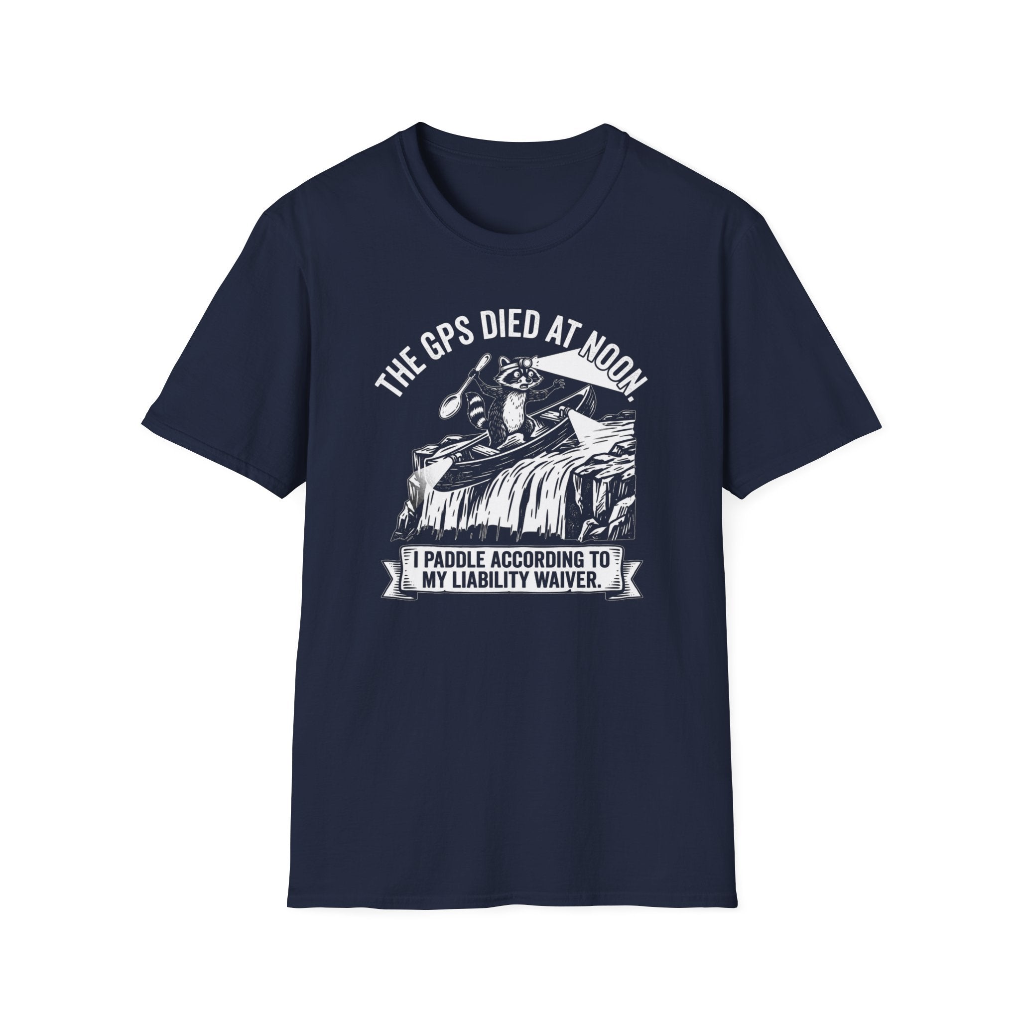 The GPS Died at Noon Graphic T-Shirt