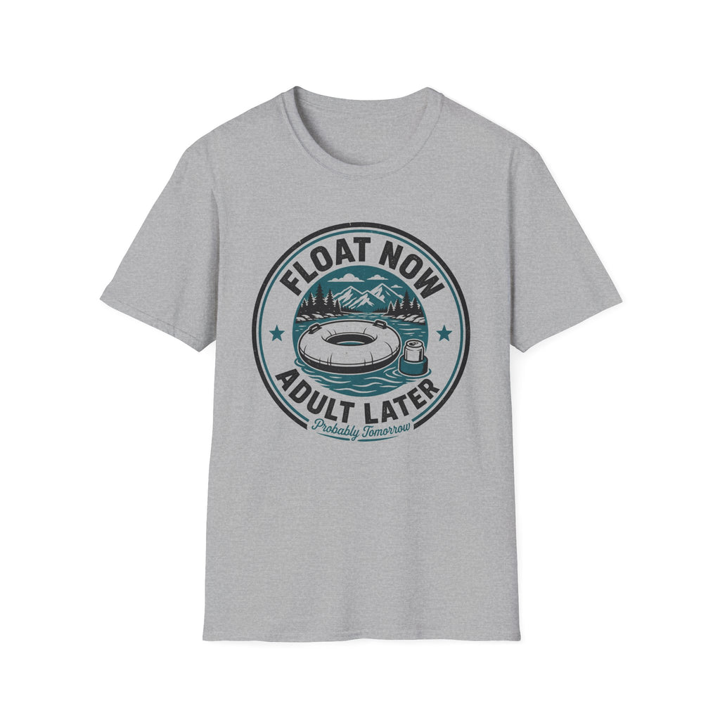 Float Now Adult Later Graphic T-Shirt