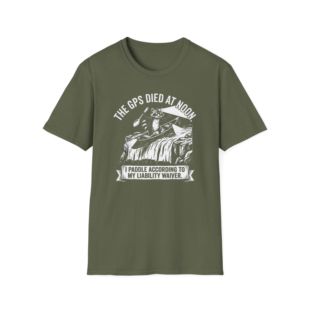 The GPS Died at Noon Graphic T-Shirt
