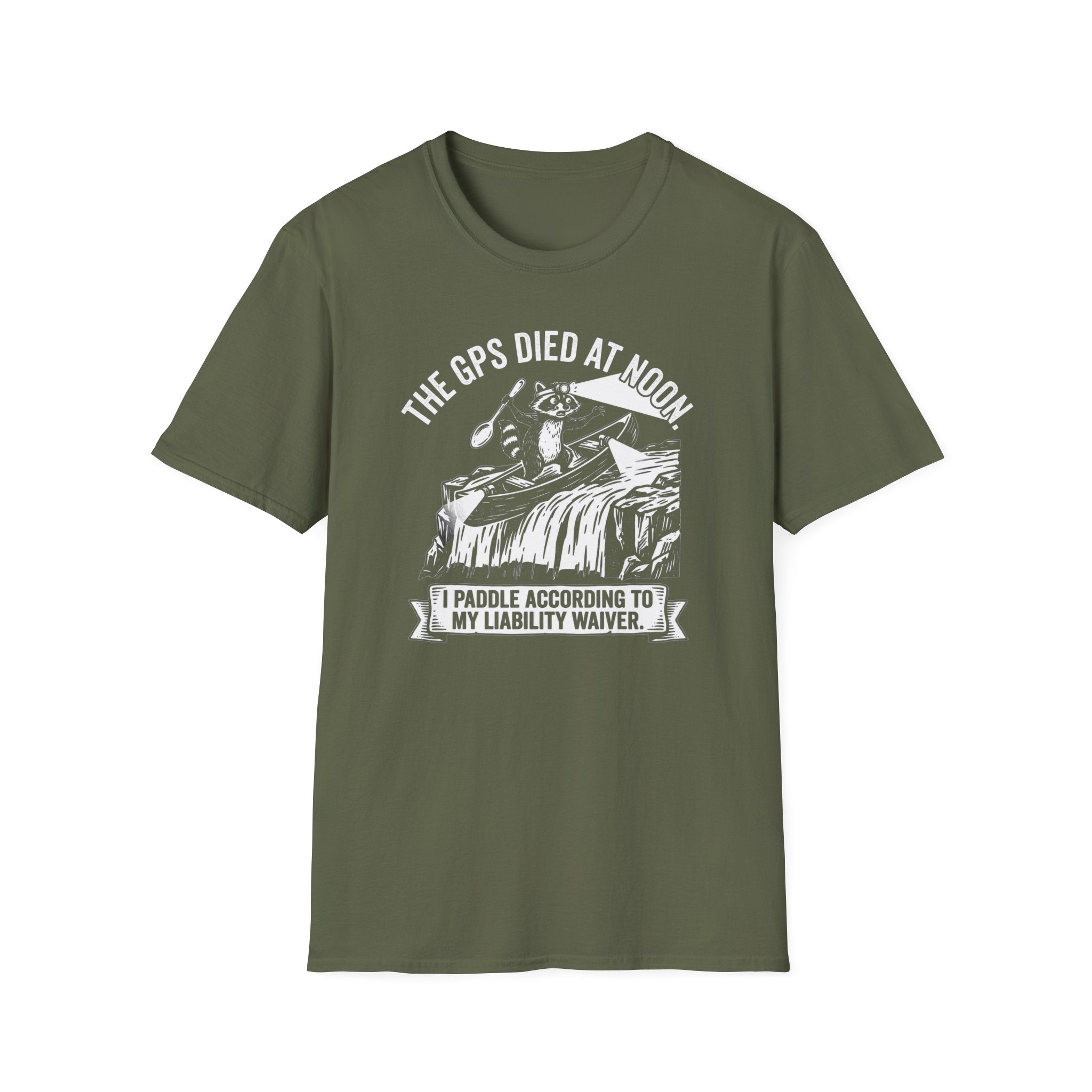 The GPS Died at Noon Graphic T-Shirt
