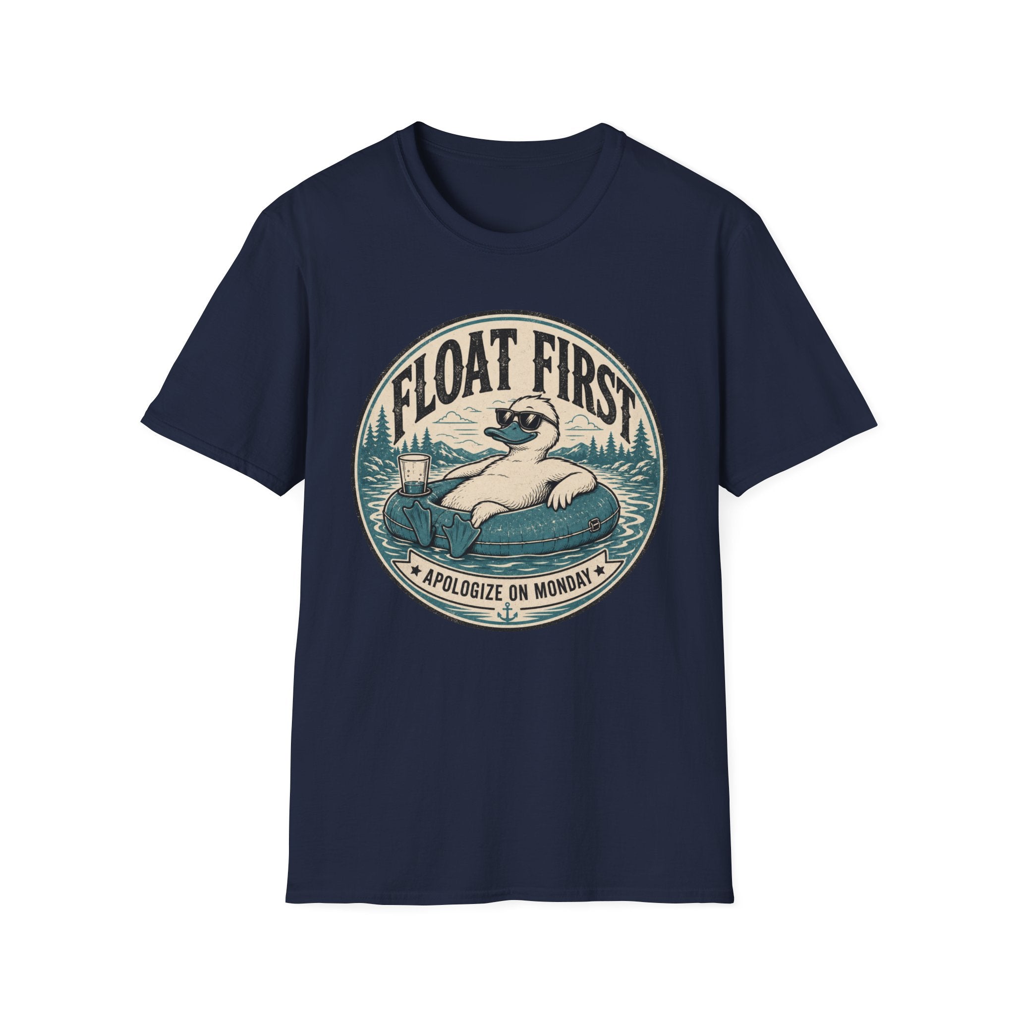 Float First Apologize Monday Graphic T-Shirt